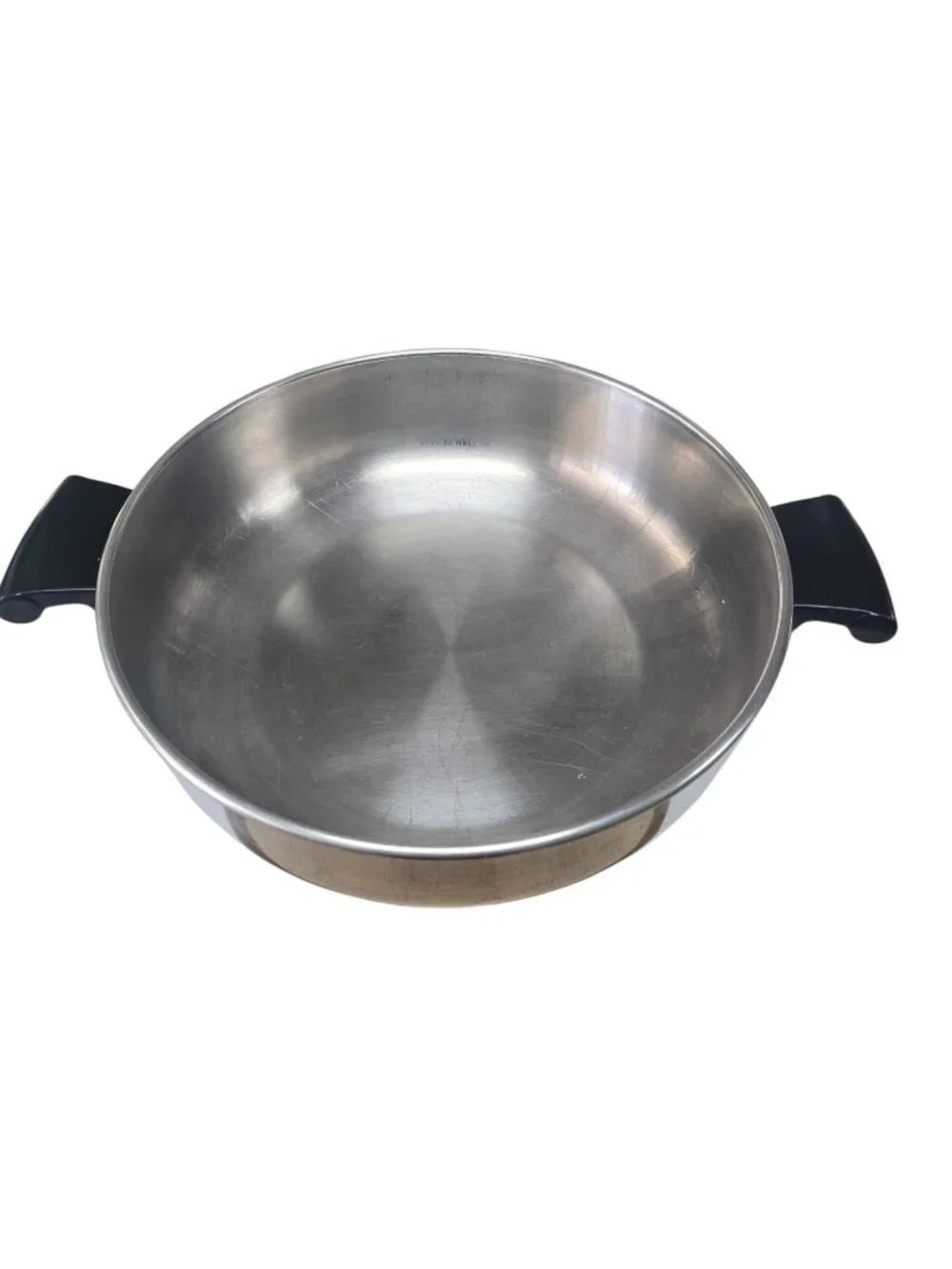 Amway Queen 6‑Cup Egg Poacher Tray with Egg Cups, Pan & Lid Stainless Steel Set